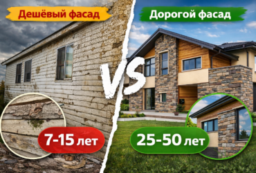Дешевый фасад vs дорогой: что выгоднее по сроку службы