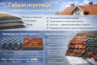 Гибкая черепица