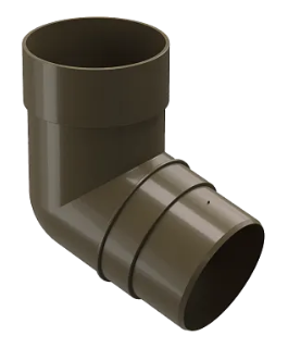 PREMIUM Колено 72˚ (Каштан) RAL 8017