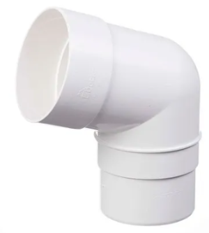 PREMIUM Колено 72˚ (Пломбир) RAL 9003