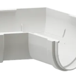 PREMIUM Угловой элемент 135˚ (Пломбир) RAL 9003