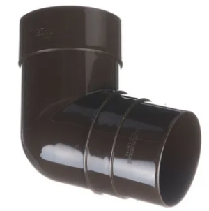 PREMIUM Колено 72˚ (Шоколад) RAL 8019