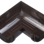 PREMIUM Угловой элемент 90˚ (Шоколад) RAL 8019