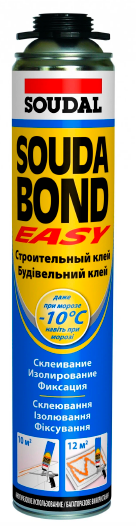 Строительный клей-пена Soudabond EASY зимняя - 750мл