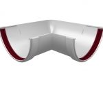 Угол желоба 90◦ ПВХ