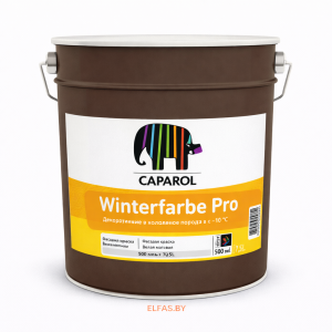 Зимняя фасадная краска Winterfarbe Pro База1 - 13.5кг