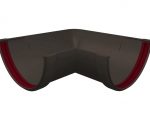 Угол желоба 90◦ ПВХ