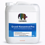 грунтовка концентрат Caparol Grund Konzentrat Pro 10л 10,2кг для подготовки поверхности под отделку стен и фасадов