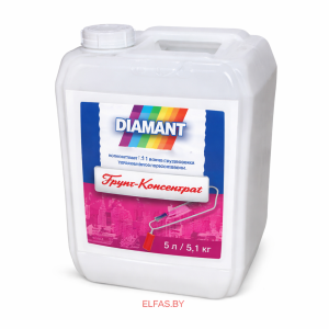 Грунтовка Diamant Грунт-Концентрат 5л / 5,1кг