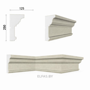 Карниз К.250.125