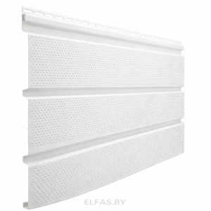 Софит U-plast классический - белый, полная перфорация