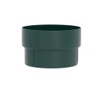 Муфта трубы соединительная ПВХ зелёный (RAL 6005)