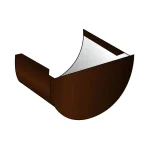 Водосточная система Скайпрофиль Заглушка желоба D120x62